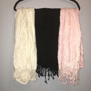 3 Pack Bundle of Scarves